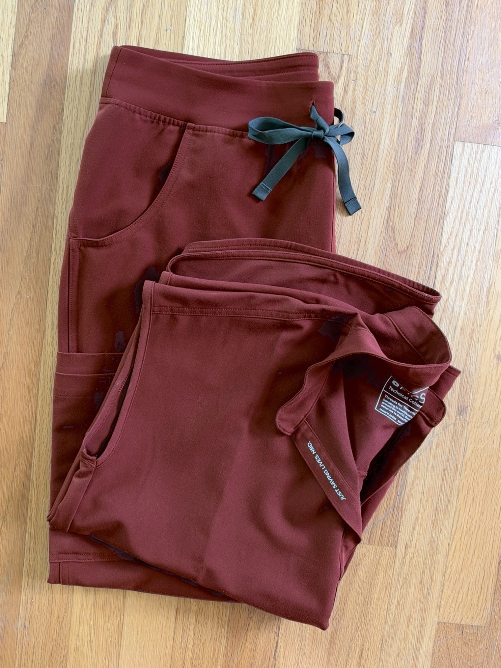 Walnut L Kade pants and M Rafaela top
